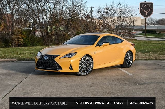 2021 Lexus RC 350 F SPORT Memory Heated/Cool Seats Nav Sunroof BT XM