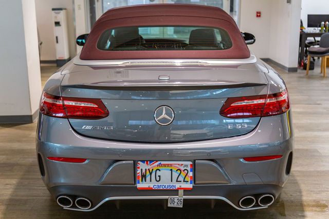 2021 Mercedes-Benz AMG E 53 Cabriolet 4matic Carbon Fiber Package/Nappa Leather Upholstery