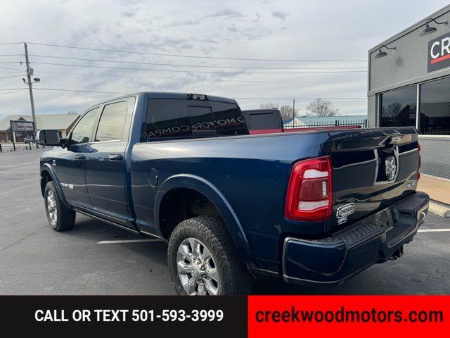 2021 Ram 2500 Limited Longhorn 4x4 Cummins Diesel Blue Clean 20s