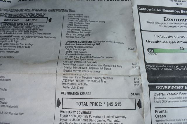 2021 Ram 2500 Tradesman