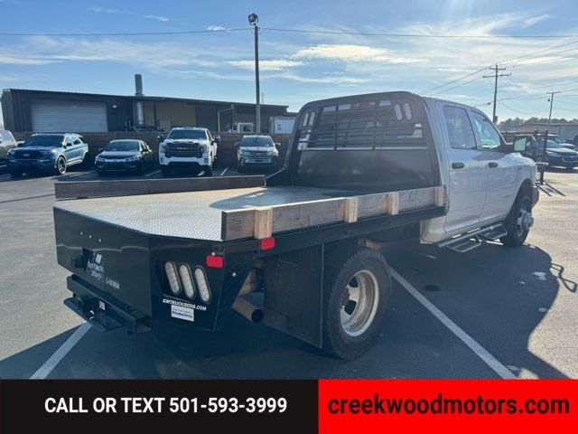 2021 Ram 3500 FLATBED Dually 4x4 6.4L Hemi GAS Financing White