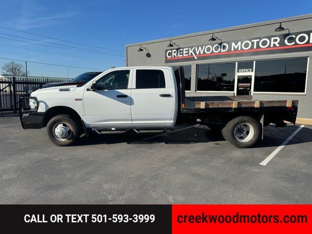 2021 Ram 3500 FLATBED Dually 4x4 6.4L Hemi GAS Financing White