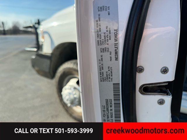 2021 Ram 3500 FLATBED Dually 4x4 6.4L Hemi GAS Financing White