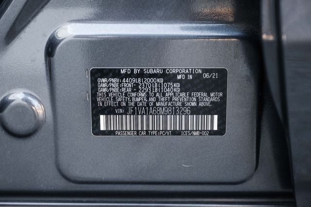 2021 Subaru WRX  | Addison, TX | Apex Auto Sports