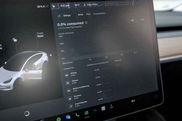 2021 Tesla Model 3 Long Range Full Self Driving Blind Spot Lane Keep