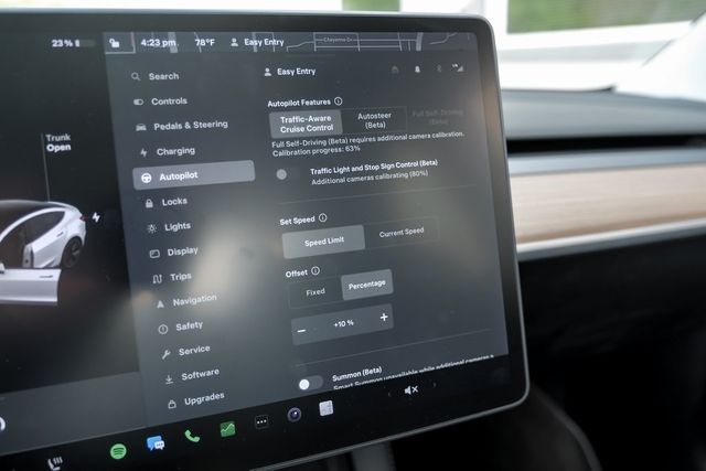 2021 Tesla Model 3 Long Range Full Self Driving Blind Spot Lane Keep