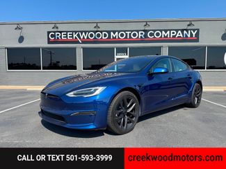2021 Tesla Model S Plaid Carbon Low Miles Blue 21s Financing NICE