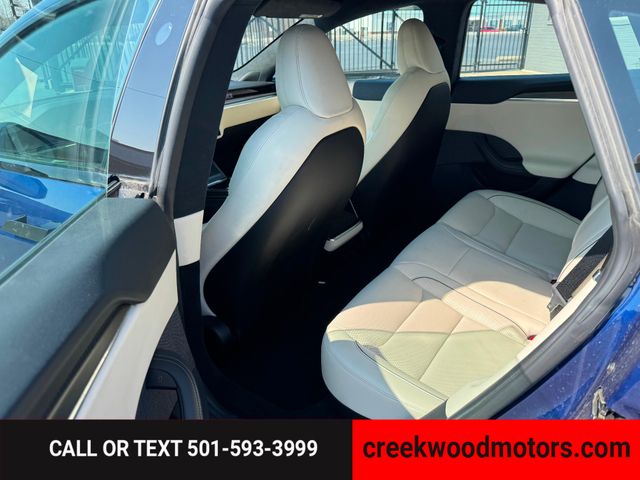 2021 Tesla Model S Plaid Carbon Low Miles Blue 21s Financing NICE
