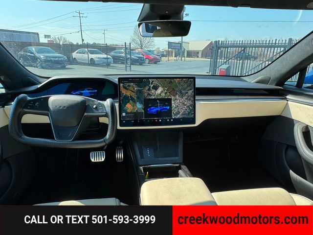 2021 Tesla Model S Plaid Carbon Low Miles Blue 21s Financing NICE 2021 Tesla Model S Plaid Carbon Low Miles Blue 21s Financing NICE