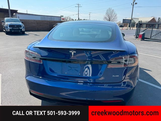 2021 Tesla Model S Plaid Carbon Low Miles Blue 21s Financing NICE