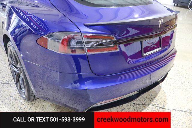 2021 Tesla Model S Plaid Carbon AWD Low Miles Blue 21s Financing NICE