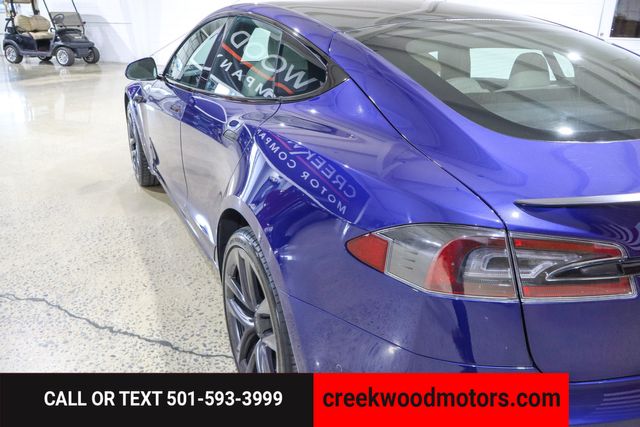 2021 Tesla Model S Plaid Carbon AWD Low Miles Blue 21s Financing NICE