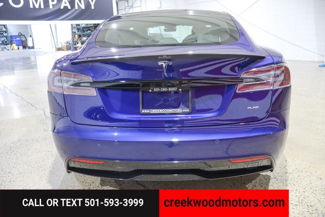 2021 Tesla Model S Plaid Carbon AWD Low Miles Blue 21s Financing NICE
