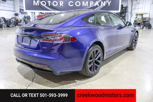 2021 Tesla Model S Plaid Carbon AWD Low Miles Blue 21s Financing NICE