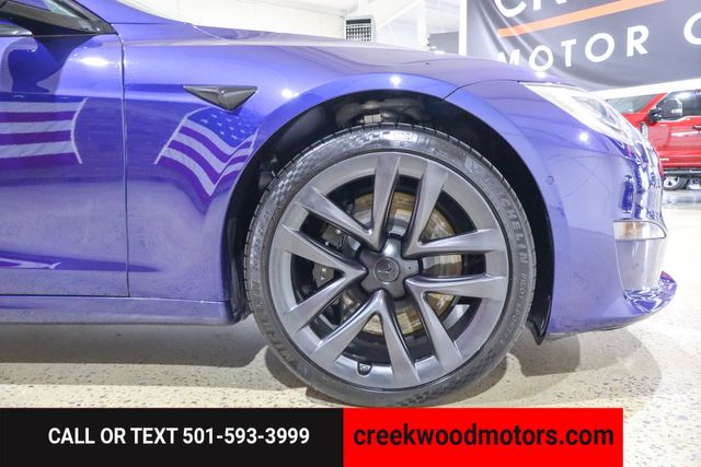 2021 Tesla Model S Plaid Carbon AWD Low Miles Blue 21s Financing NICE