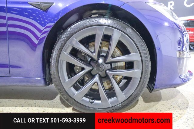 2021 Tesla Model S Plaid Carbon AWD Low Miles Blue 21s Financing NICE