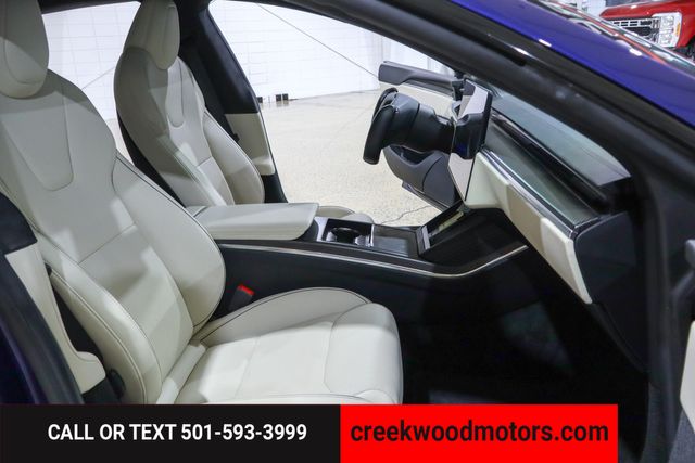 2021 Tesla Model S Plaid Carbon AWD Low Miles Blue 21s Financing NICE