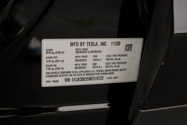 2021 Tesla Model X Long Range Plus AWD 6-PASS / LOADED / CLEAN CARFAX | Austin, TX | Rocky Mountain Truck Stop Austin