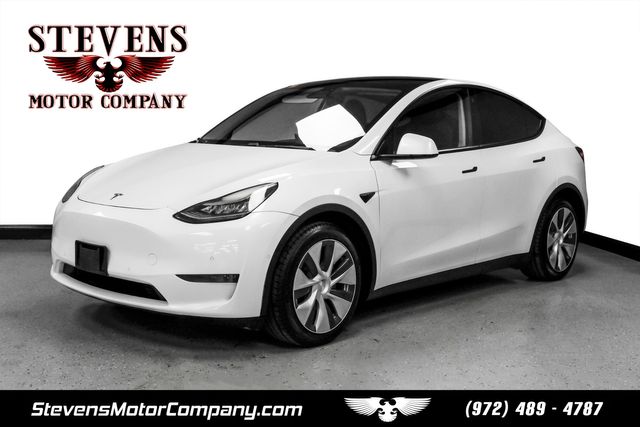 2021 Tesla Model Y Long Range OneOwner PerfectCarfax | Dallas, TX | Stevens Motor Company LLC in Dallas, TX 75247
