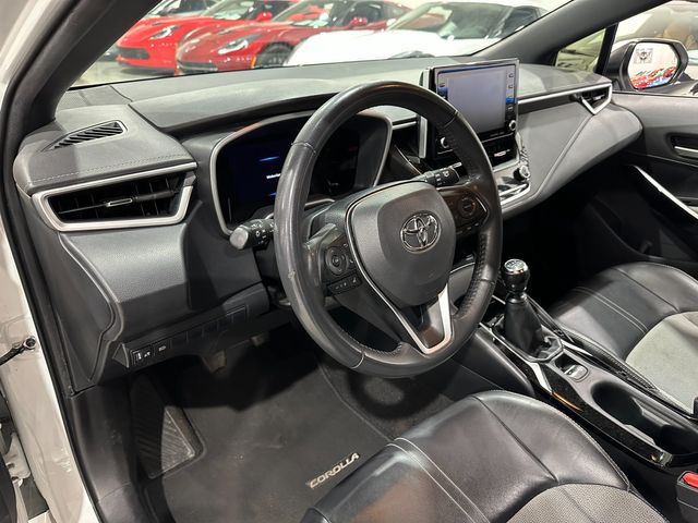 2021 Toyota Corolla Hatchback XSE Wind Chill Pearl, 6-Speed, Perfect Carfax | Dallas, Texas | Corvette Warehouse 