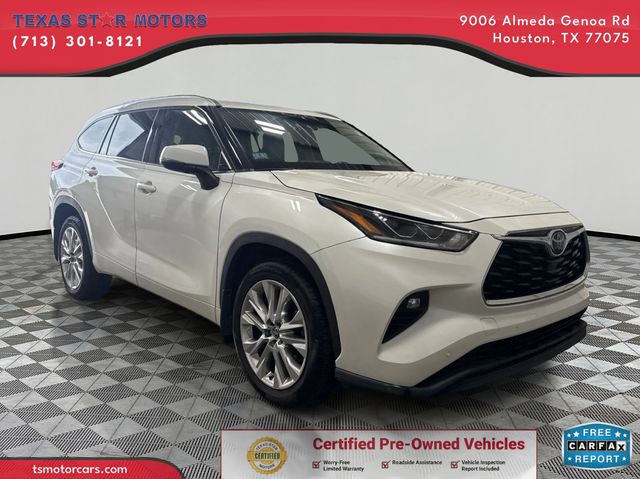 2021 Toyota HIGHLANDER LIMITED | Houston, TX | Texas Star Motors
