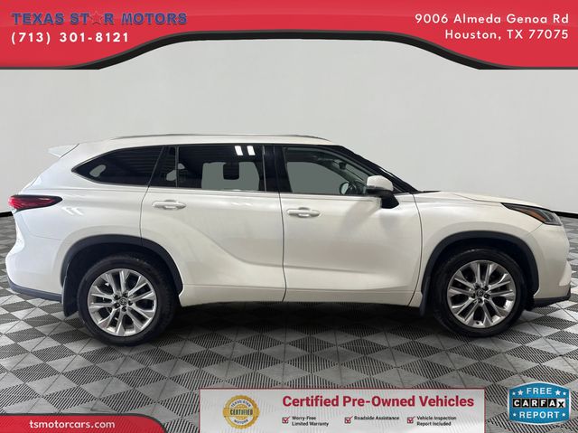 2021 Toyota HIGHLANDER LIMITED | Houston, TX | Texas Star Motors
