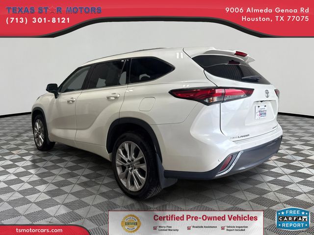 2021 Toyota HIGHLANDER LIMITED | Houston, TX | Texas Star Motors