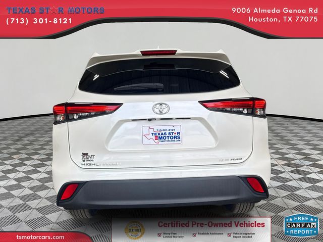 2021 Toyota HIGHLANDER XLE | Houston, TX | Texas Star Motors