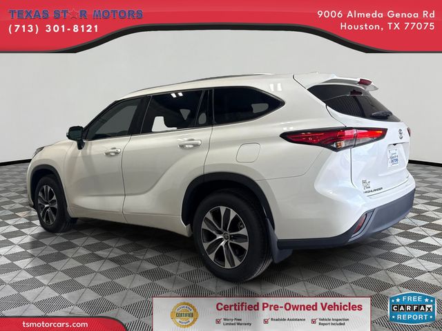 2021 Toyota HIGHLANDER XLE | Houston, TX | Texas Star Motors
