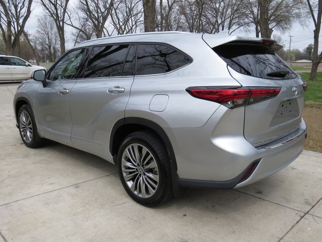 2021 Toyota Highlander Platinum AWD   MSRP New $50,742