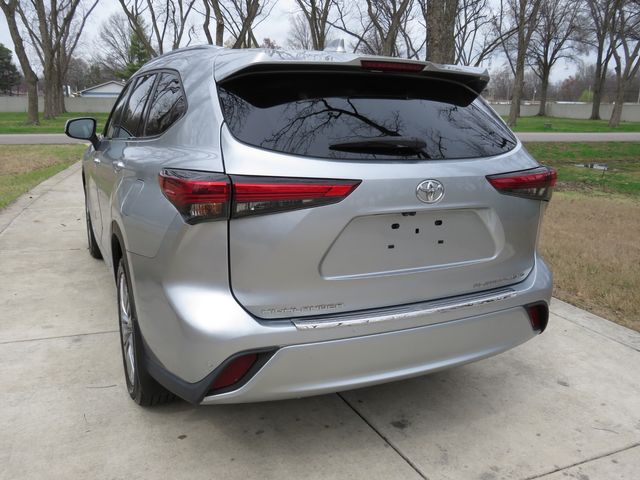 2021 Toyota Highlander Platinum AWD   MSRP New $50,742