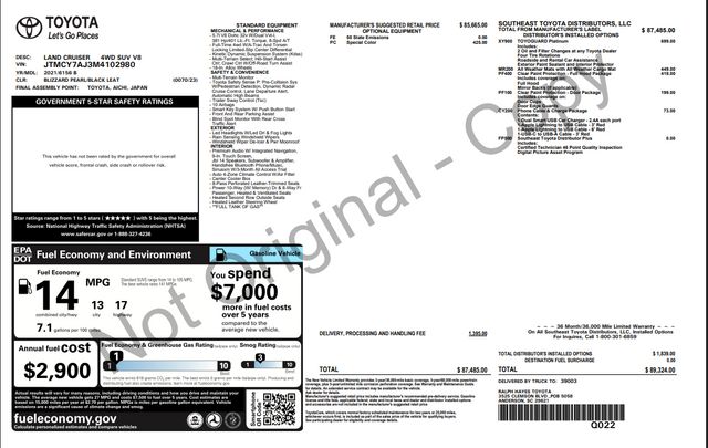 2021 Toyota Land Cruiser Base | Dallas, TX | East Dallas Diesel