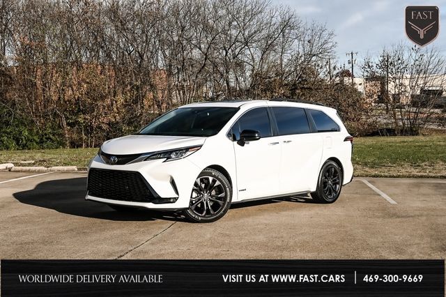 2021 Toyota Sienna XSE 7-Passenger Radar Cruise Nav Power Liftgate XM