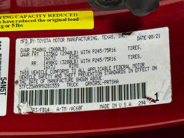 2021 Toyota Tacoma SR5 V6 4x4 4dr Double Cab 5.0 ft SB | Houston, TX | Houston Auto Credit 2021 Toyota Tacoma SR5 V6 4x4 4dr Double Cab 5.0 ft SB | Houston, TX | Houston Auto Credit