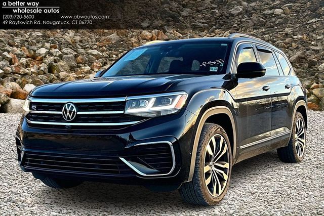 2021 Volkswagen Atlas V6 SEL Premium R-Line 4Motion | Naugatuck, Connecticut | A Better Way Wholesale Autos-CT