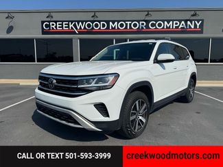 2021 Volkswagen Atlas SE 4Motion AWD 4x4 Leather Financing White CLEAN