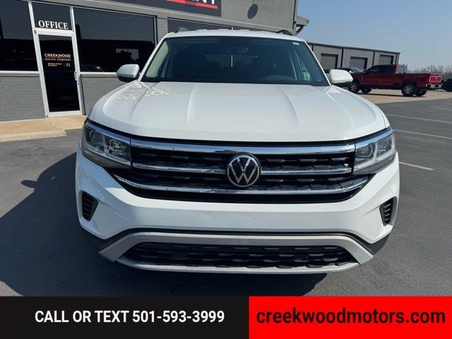 2021 Volkswagen Atlas SE 4Motion 2.0 SUV Clean White Financing