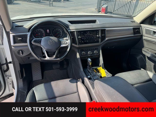 2021 Volkswagen Atlas SE 4Motion 2.0 SUV Clean White Financing