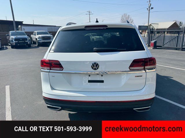 2021 Volkswagen Atlas SE 4Motion 2.0 SUV Clean White Financing