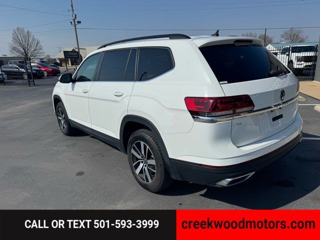 2021 Volkswagen Atlas SE 4Motion 2.0 SUV Clean White Financing