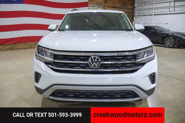 2021 Volkswagen Atlas SE 4Motion AWD 4x4 Leather Financing White CLEAN 2021 Volkswagen Atlas SE 4Motion AWD 4x4 Leather Financing White CLEAN