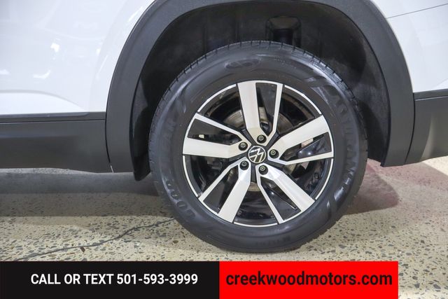 2021 Volkswagen Atlas SE 4Motion AWD 4x4 Leather Financing White CLEAN