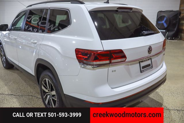2021 Volkswagen Atlas SE 4Motion AWD 4x4 Leather Financing White CLEAN 2021 Volkswagen Atlas SE 4Motion AWD 4x4 Leather Financing White CLEAN