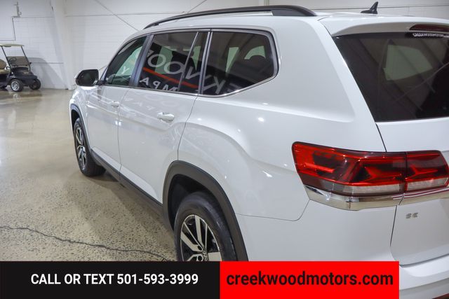 2021 Volkswagen Atlas SE 4Motion AWD 4x4 Leather Financing White CLEAN
