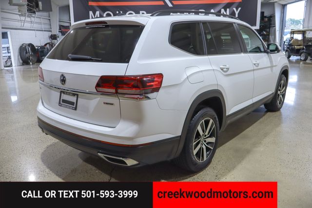 2021 Volkswagen Atlas SE 4Motion AWD 4x4 Leather Financing White CLEAN 2021 Volkswagen Atlas SE 4Motion AWD 4x4 Leather Financing White CLEAN