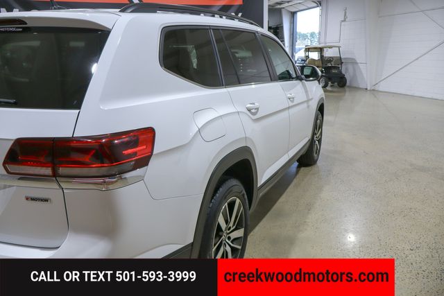 2021 Volkswagen Atlas SE 4Motion AWD 4x4 Leather Financing White CLEAN