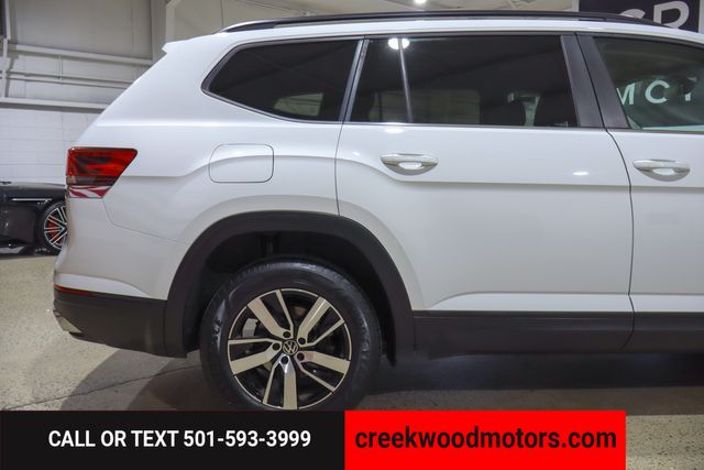 2021 Volkswagen Atlas SE 4Motion AWD 4x4 Leather Financing White CLEAN