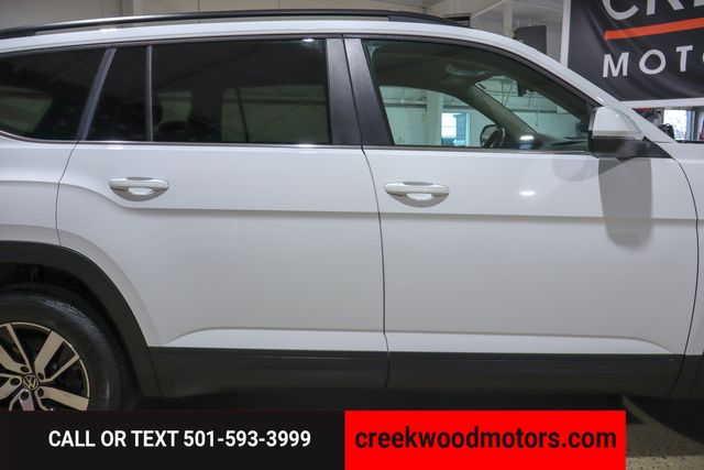2021 Volkswagen Atlas SE 4Motion AWD 4x4 Leather Financing White CLEAN
