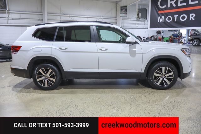 2021 Volkswagen Atlas SE 4Motion AWD 4x4 Leather Financing White CLEAN