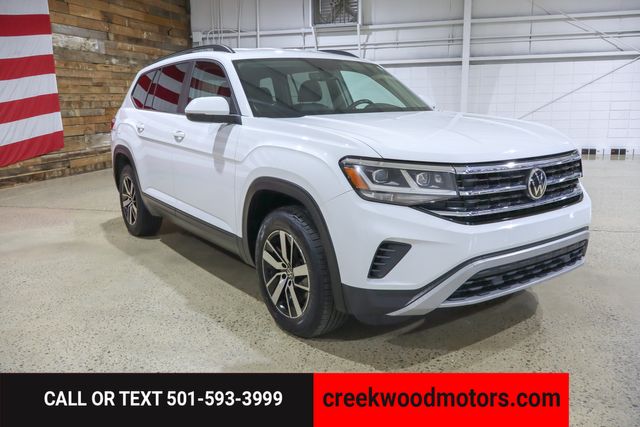 2021 Volkswagen Atlas SE 4Motion AWD 4x4 Leather Financing White CLEAN 2021 Volkswagen Atlas SE 4Motion AWD 4x4 Leather Financing White CLEAN